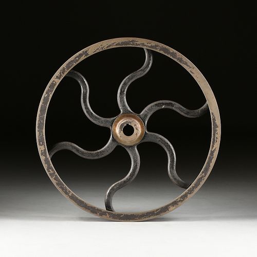 AN ANTIQUE INDUSTRIAL PRINTING