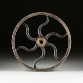 AN ANTIQUE INDUSTRIAL PRINTING
