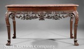 An Antique Irish Carved Mahoga