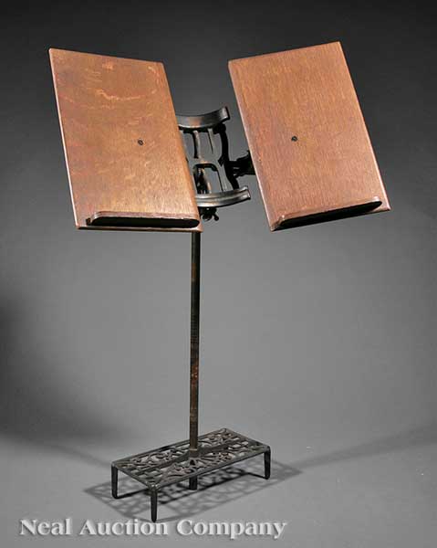 An Antique Iron-Mounted Oak