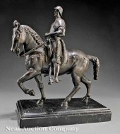 An Antique Italian Bronze of "