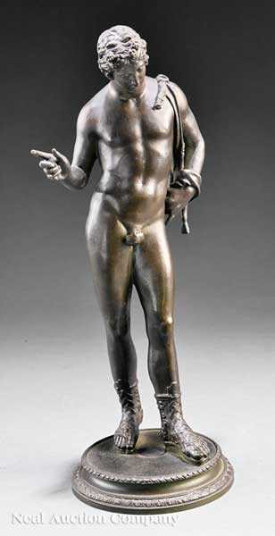An Antique Italian Bronze of