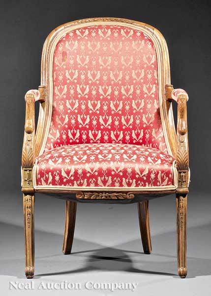 An Antique Italian Carved Fruitwood