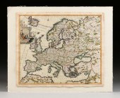 AN ANTIQUE MAP, "ACCURATISSIMA
