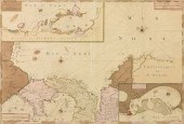 AN ANTIQUE MAP, "CARTE PARTICU