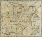 AN ANTIQUE MAP, "ENSIGN, BRIDG