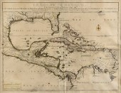 AN ANTIQUE MAP, "LE GOLFE DE M