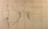 AN ANTIQUE MAP, "MAP OF AN EXP
