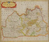 An Antique Map of Surrey Frame