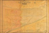 AN ANTIQUE MAP, "PLAN OF THE C
