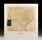 AN ANTIQUE MAP, "RAND MCNALLY