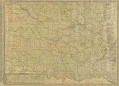 AN ANTIQUE MAP, "RAND MCNALLY