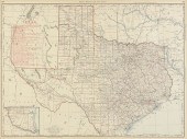 AN ANTIQUE MAP, "RAND MCNALLY