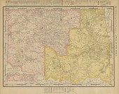 AN ANTIQUE MAP, "RAND MCNALLY