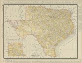 AN ANTIQUE MAP, "RAND MCNALLY