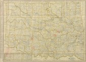 AN ANTIQUE MAP, "RAND MCNALLY