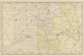 AN ANTIQUE MAP, "RAND MCNALLY
