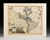 AN ANTIQUE MAP, "RECENTISSIMA
