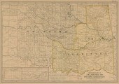 AN ANTIQUE MAP, "THE CENTURY A