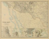 AN ANTIQUE MAP, "UNITED STATES