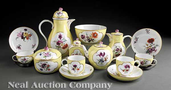 An Antique Meissen Porcelain
