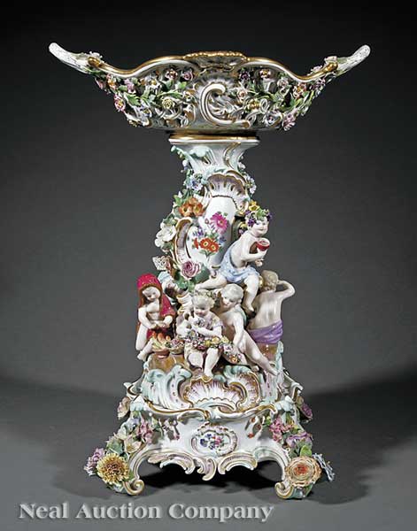 An Antique Meissen Porcelain