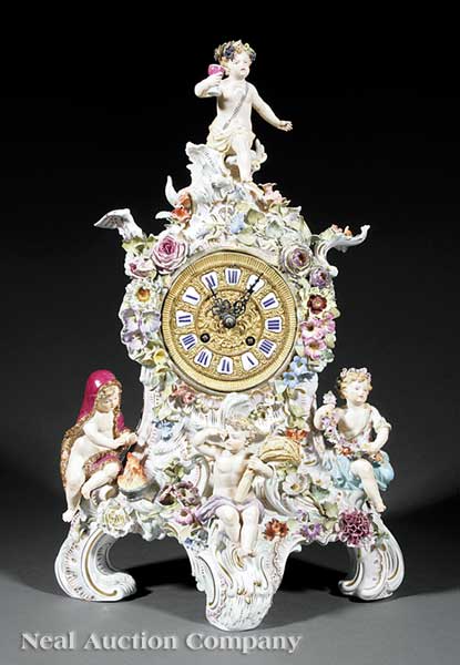 An Antique Meissen Porcelain