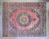 An Antique Meshad carpet woven