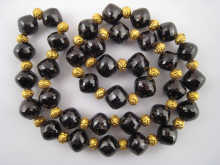 An antique necklace comprising