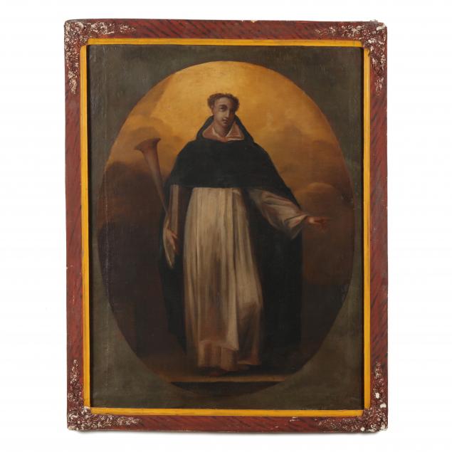 AN ANTIQUE PAINTING OF THE