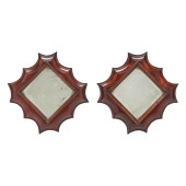 AN ANTIQUE PAIR OF SMALL SHAPE