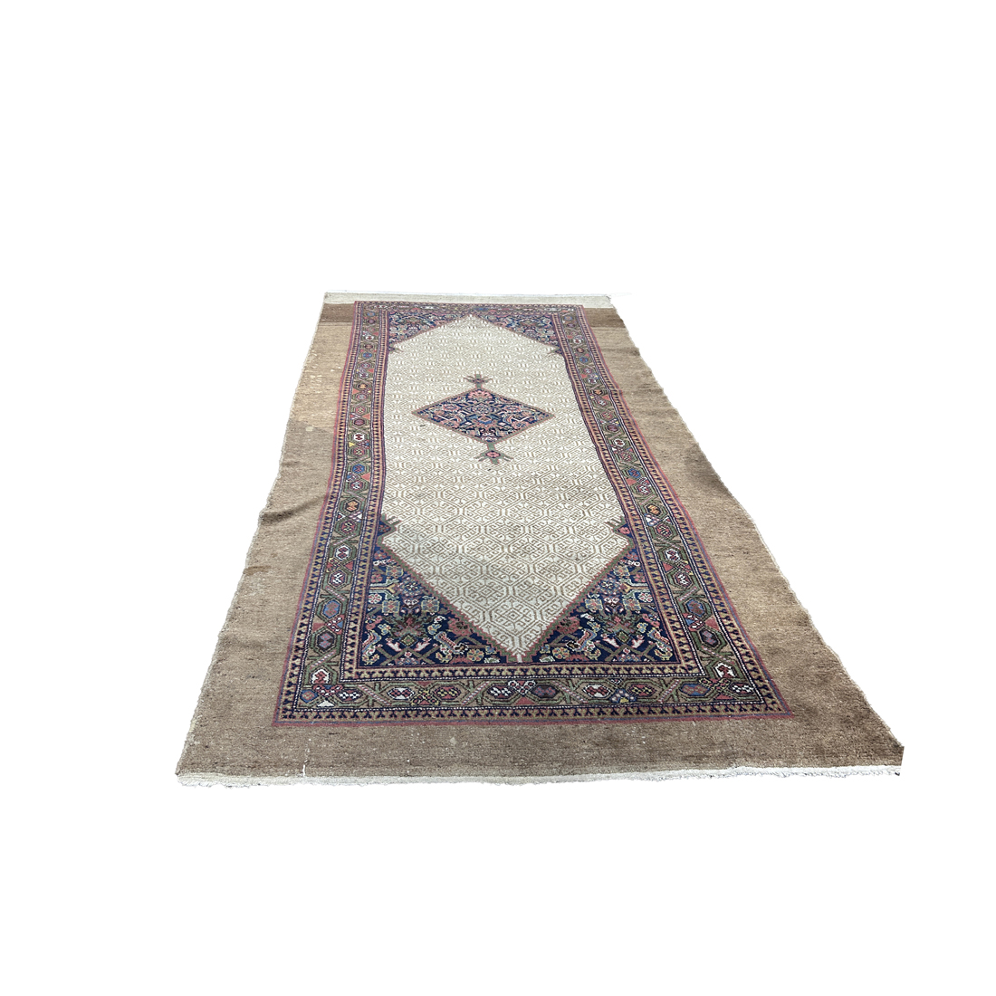 AN ANTIQUE  PERSIAN CAMEL HAIR