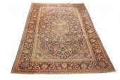AN ANTIQUE PERSIAN KASHAN CARP