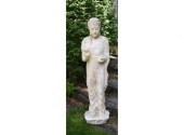 An antique plaster/cast stone