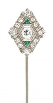 An Antique Platinum Diamond an