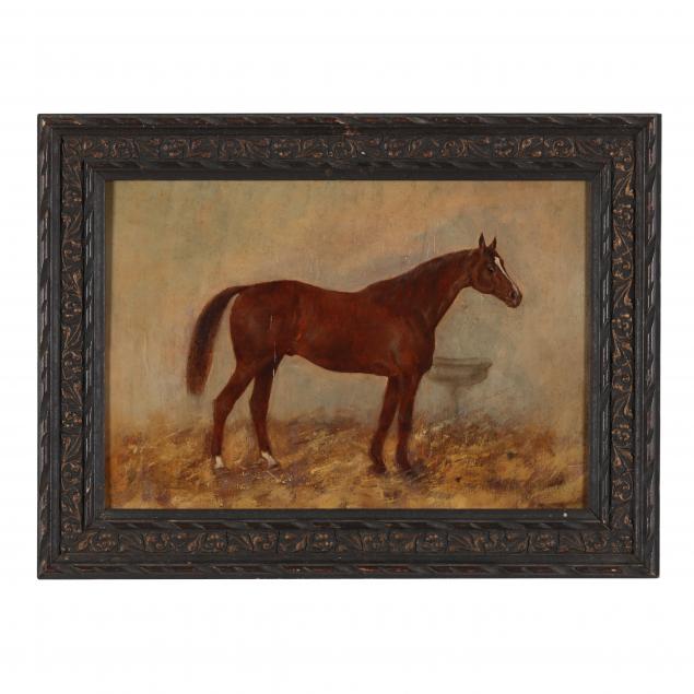 AN ANTIQUE PORTRAIT OF A
