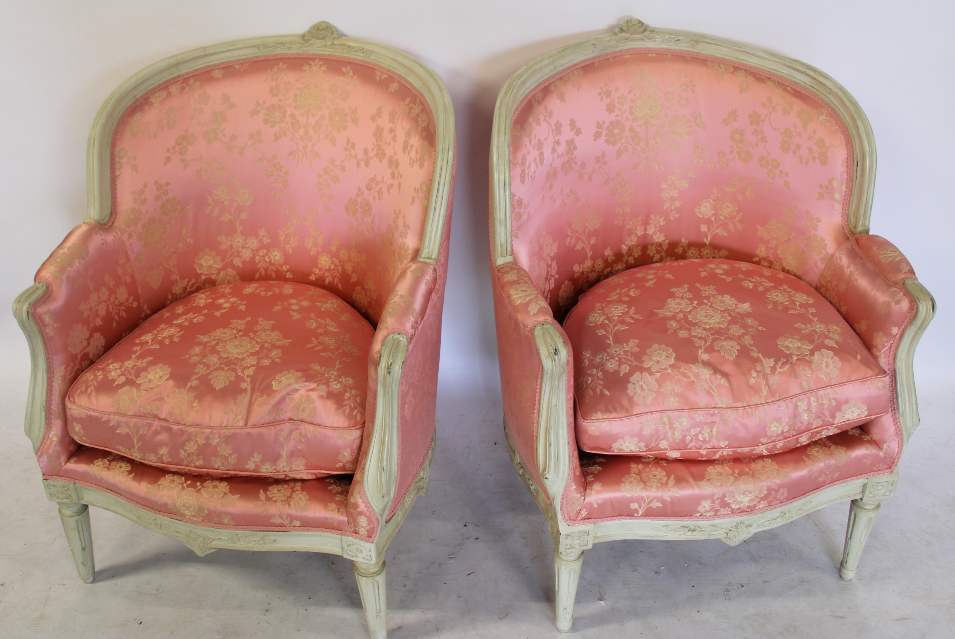 AN ANTIQUE PR OF SWEDISH LOUIS