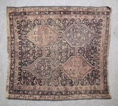An antique Qashgai Shiraz rug