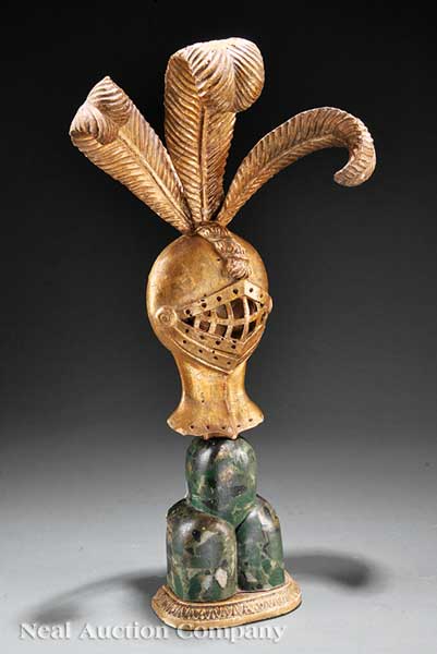 An Antique Relief Carved and Gilt