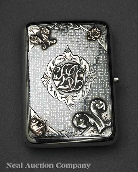 An Antique Russian Silver Gold