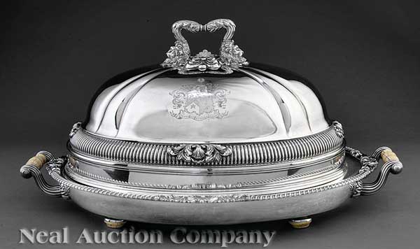 An Antique Sheffield Plate
