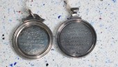 An antique silver medal/medall