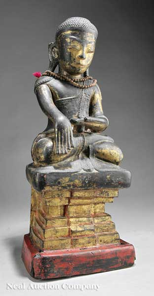 An Antique Southeast Asian Carved