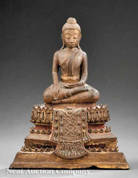 An Antique Southeast Asian Cast