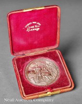 An Antique Spanish Silver Colu