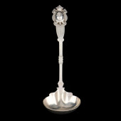 AN ANTIQUE STERLING SILVER LAD