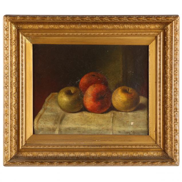 AN ANTIQUE STILL LIFE PAINTING WITH