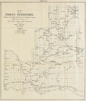 AN ANTIQUE SURVEY MAP, "MAP OF