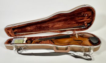 An antique unsigned tiger maple