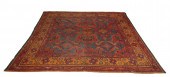 AN ANTIQUE USHAK CARPET woven